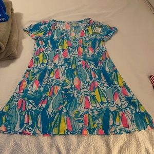 Lilly Pulitzer Jessica short sleeve stress medium